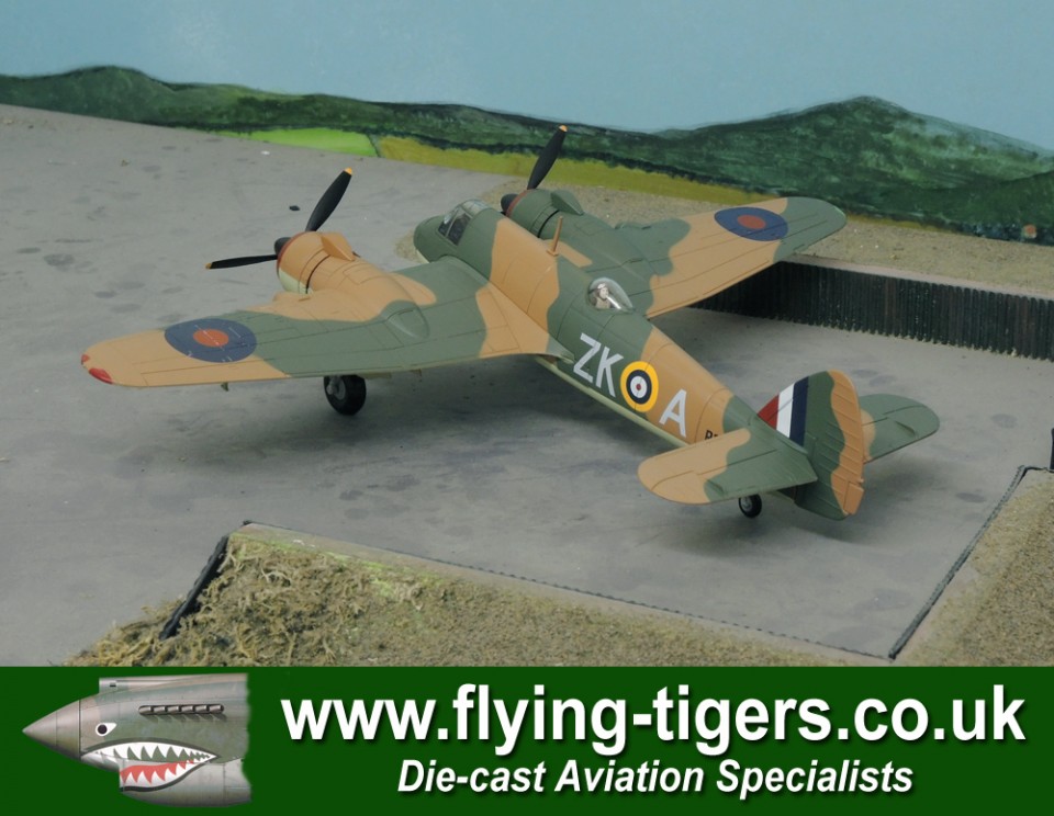 HOBBYMASTER 1/72ND SCALE HA2313 Bristol Beaufighter Mk.IF R2069 “ZK-A”, 25 Sqn., RAF, North Weald, Essex Sept 1940 ONLY £29.99