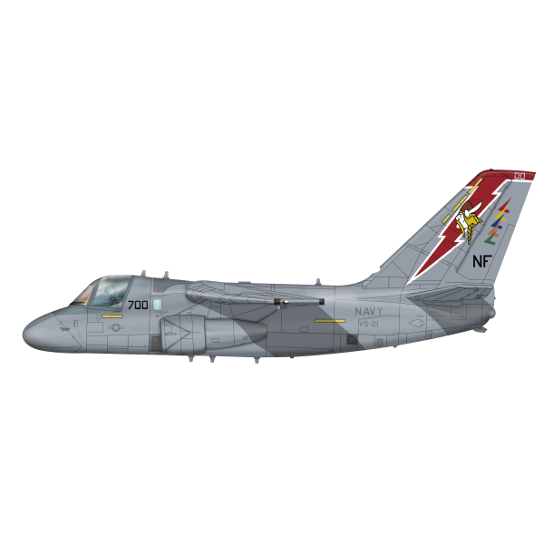 HA4901 S-3B Viking “Independence” 160131, VS-21 “Fighting Redtails” US NAVY 1990s