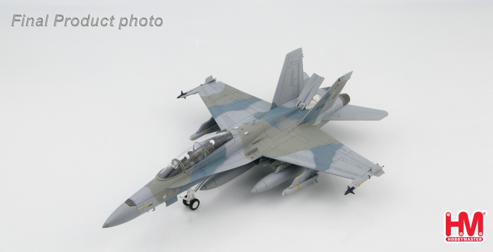 HOBBYMASTER 1/72ND SCALE HA3524 McDonnell Douglas F/A-18D Hornet No. 441, 9 Squadron, Kuwait Air Force, 1990s ONLY £22.99