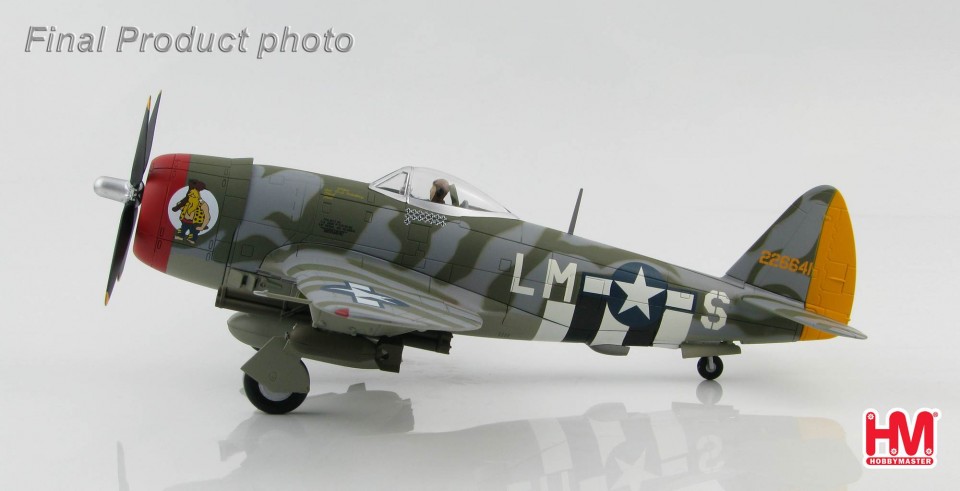 HOBBYMASTER 1/48TH SCALE HA8407 P-47D Thunderbolt 56th FG, CO. Col. David Schilling, “Hairless Joe” England June 1944 ONLY £22.99