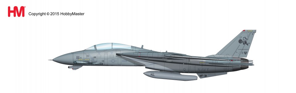 HA5202 Grumman F-14D Tomcat BuNo 159600, VF-31 Sept ’05-MAR.’06, Final Cruise “Christine”