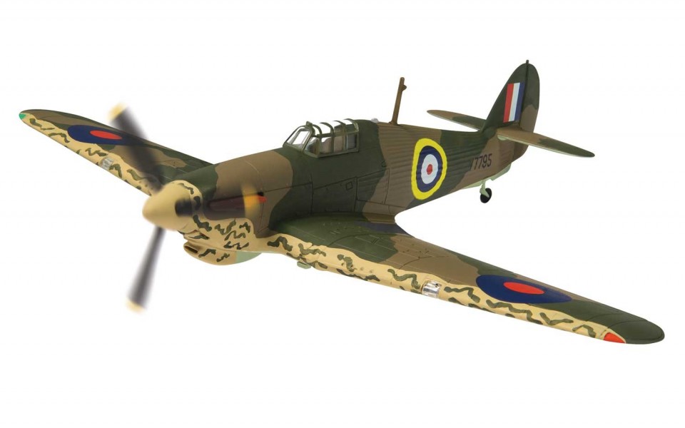 AA27604 Hawker Hurricane Mk.I V7795 Plt. Off W Vale, RAF No.80 Squadron, Maleme, Crete 1941