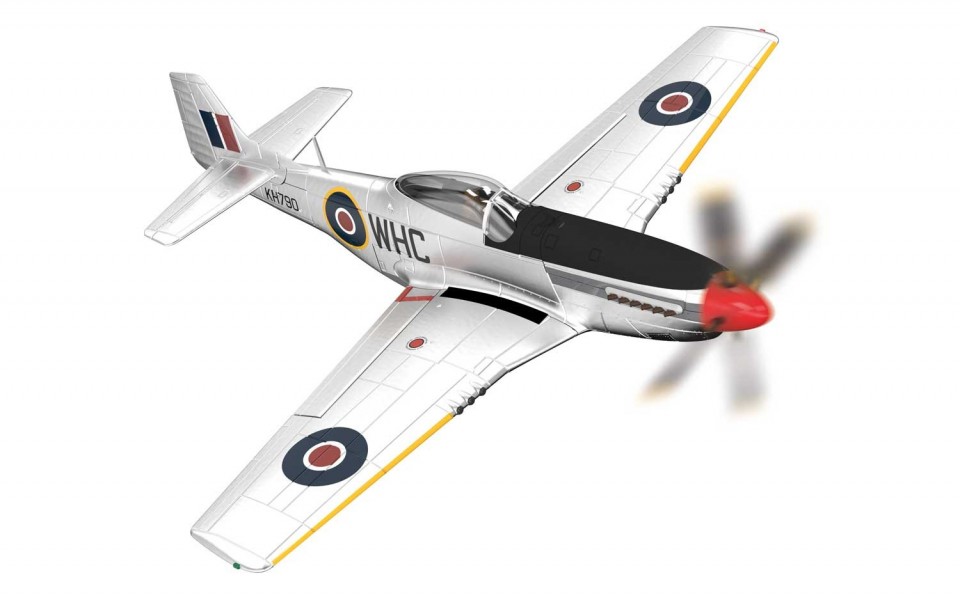 AA27703 North American Mustang Mk.IV, KH790/WHC Werner Christie, No. 150 Wing, RAF Hunsdon, Spring 1945
