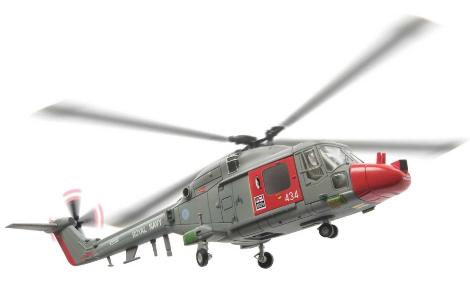 AA39007 Westland Lynx HAS 3 (ICE), XZ238/434 assigned to HMS Endurance, 2002
