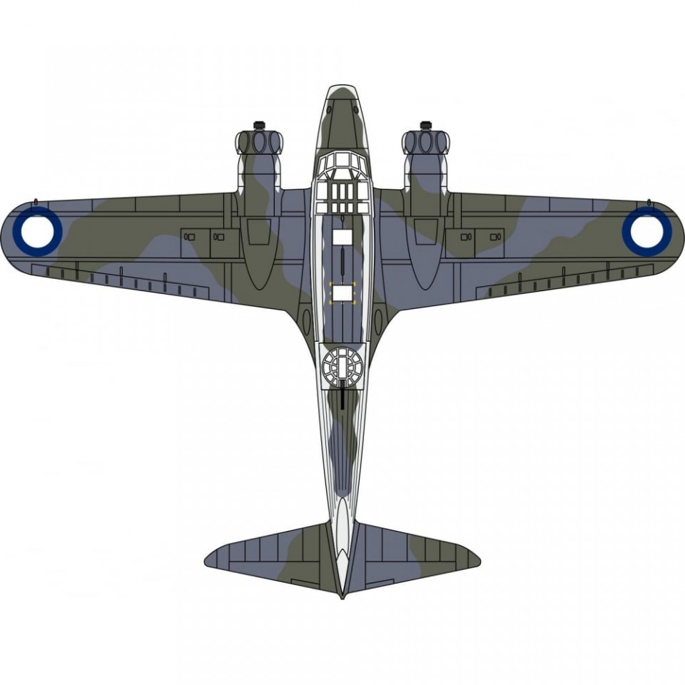 72AA005 Avro Anson AW665/PP.B 71 Sqn. RAAF