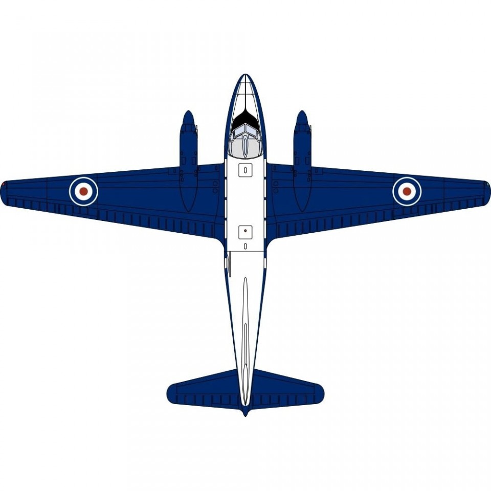 72DV003 DH104 Devon VP975 Royal Aircraft Establishment (RAE)
