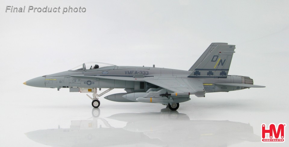 HA3519 McDonnell Douglas F/A-18A+ Hornet VMFA-333 “The Fighting Shamrocks”, late 1980s
