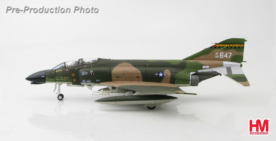 HA1972 Hobby Master USAF McDonnell Douglas F-4D Phantom II “Aloha Alert” Hawaii ANG 154th TFG, 199th TFS, Hickam AFB, Hawaii