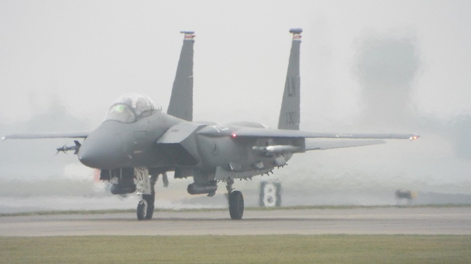 F-15E Eagle s/n 000 Lakenheath 11th March 2016