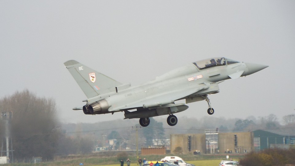 Eurofighter Typhoon Conningsby 10th March 2016