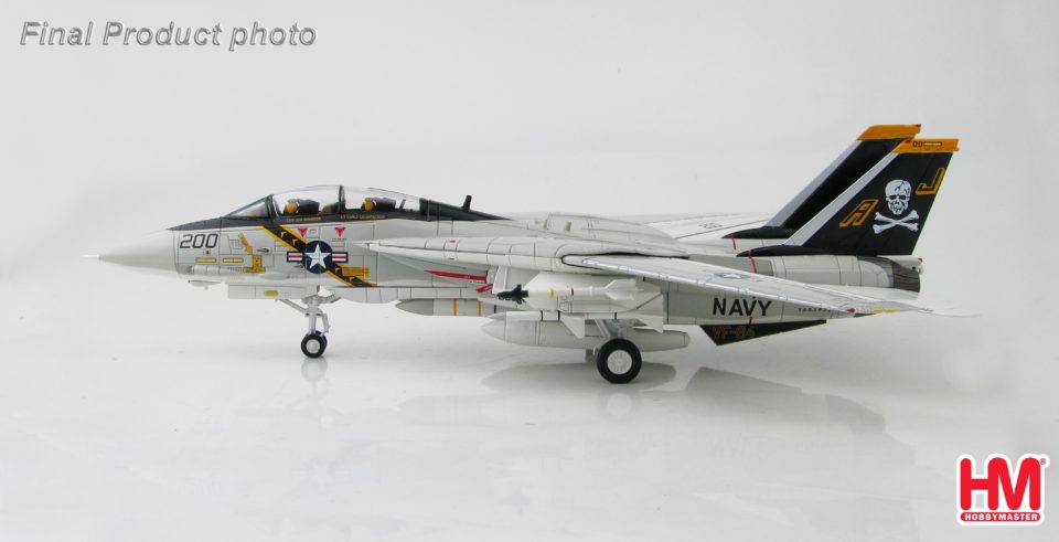 HA5203 Hobbymaster Grumman F-14A BuNo 160393/AJ 200, VF-84 “Jolly Rogers” US NAVY, 1977