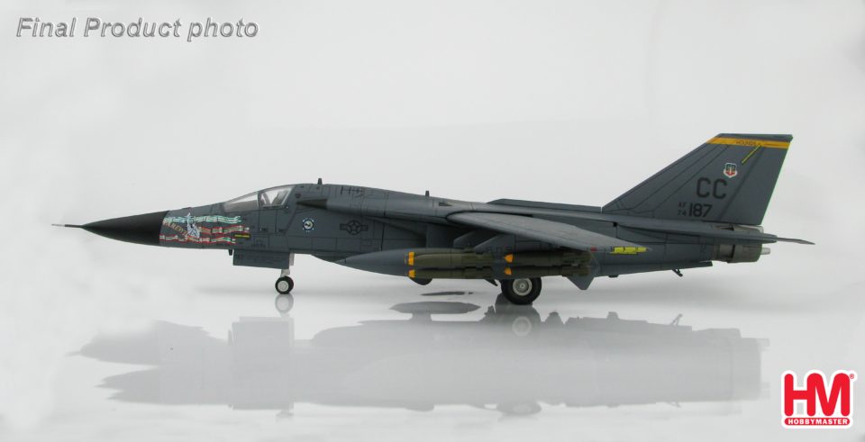 HA3018 Hobbymaster F-111F Aardvark “The Aardvark Retires” 27th FW, Cannon AFB, 27th July 1996