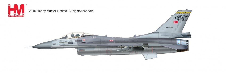 HA3840 Hobbymaster Lockheed F-16C Turkish MiG-23 Killer 91-0008