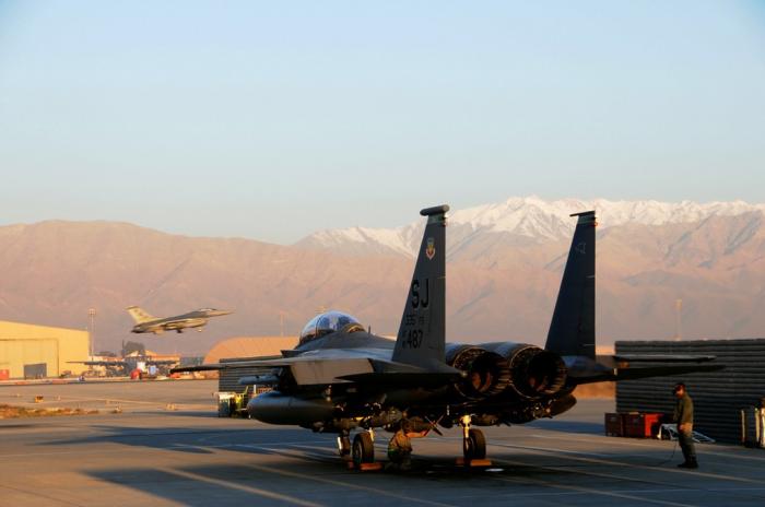F-15 at Bagram Airbase
