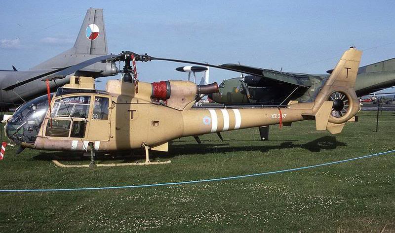 Westland Gazelle XZ347 Operation Granby 1991