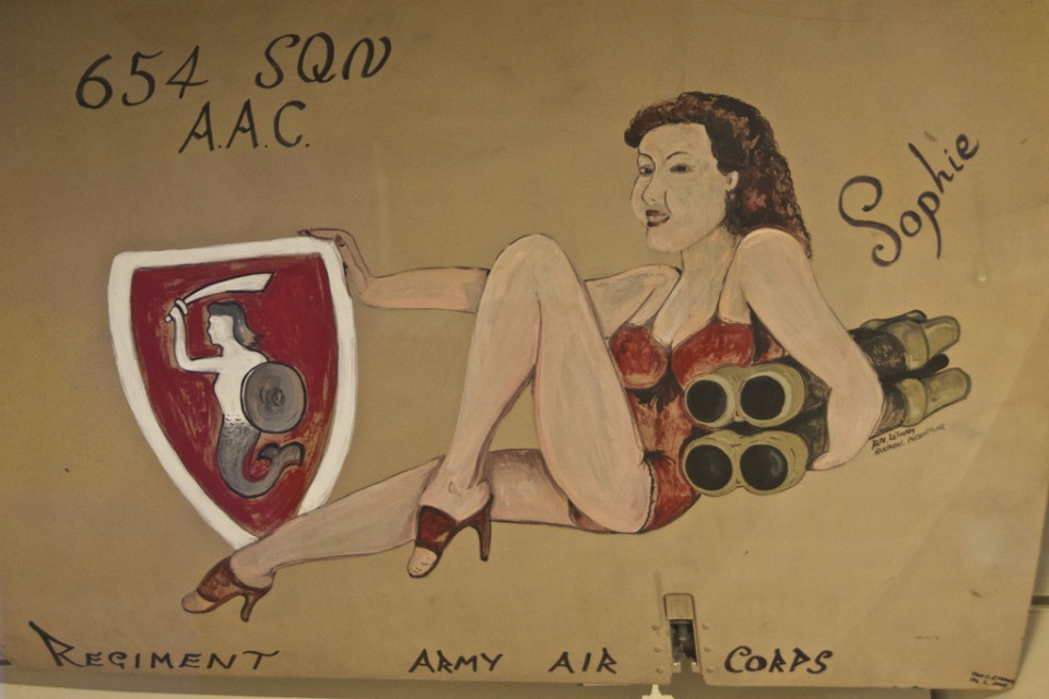 Nose Artwork Westland Lynx, AH1GT, XZ221, ‘J’ 654 Squadron Army Air Corps, Operation Granby, Iraq, 1991