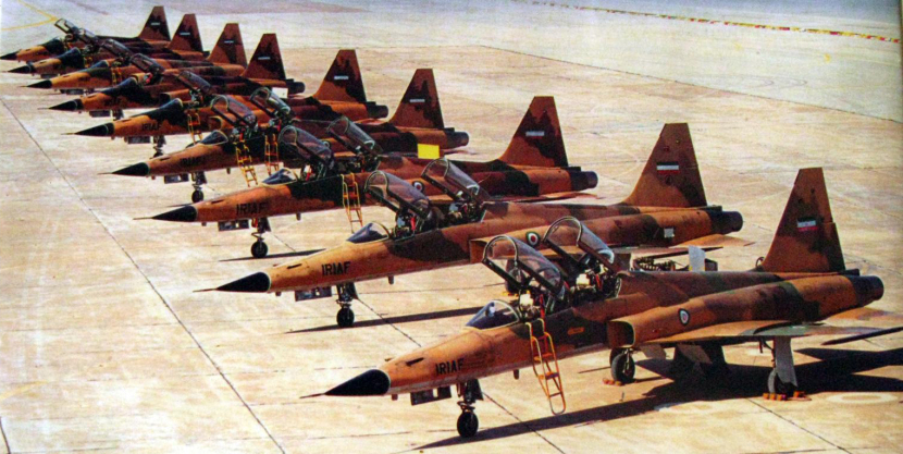 F-5E Tiger IIs from Tabriz