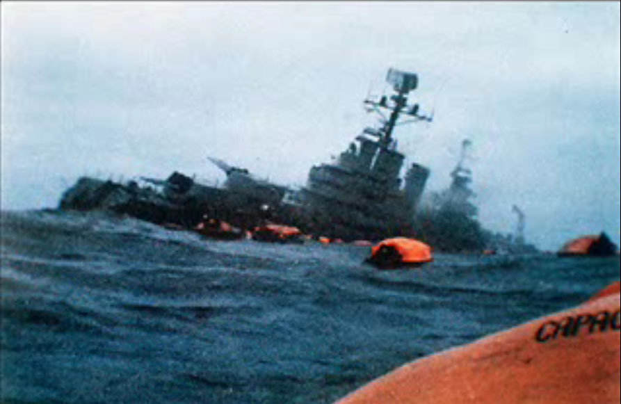 Torpedoed ... the Belgrano sinking during the Falklands War