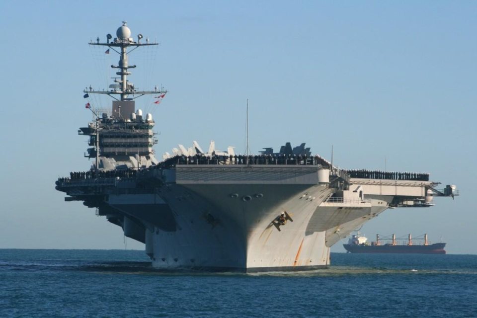 USS Nimitz Largest Aircraft Carrier in The World