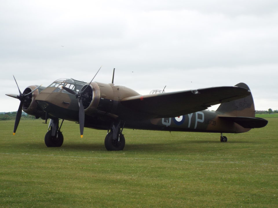 Bristol Blenheim Duxford VE Day Airshow 23rd May 2015