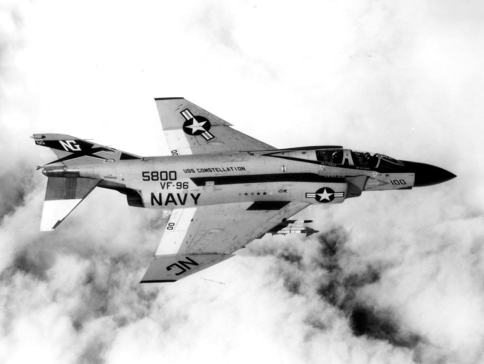 Showtime 100 VF-96 F-4J flown for three kills by Cunningham and Driscoll