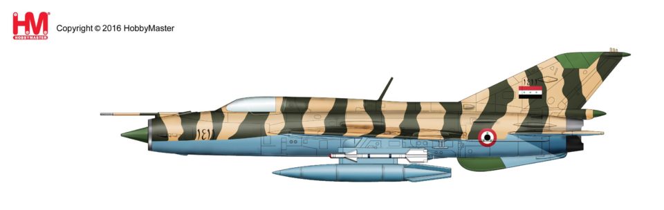 HA0188 Hobbymaster MIG-21FL “1411” SyAAF, early 1970s