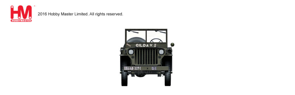 HG1611 Hobbymaster Willys Jeep MB 101st Airborne Division, WWII