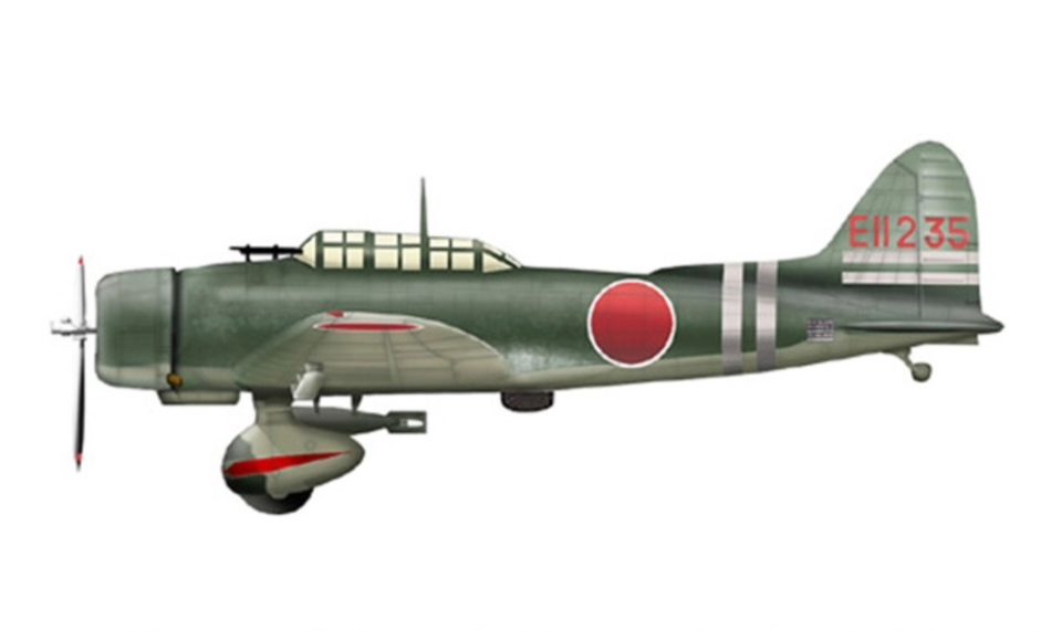 SM5008 Skymax Aichi D3A1 “Val” Dive Bomber Model 11 EII-235, Carrier Zuikaku “Battle of Coral Sea”