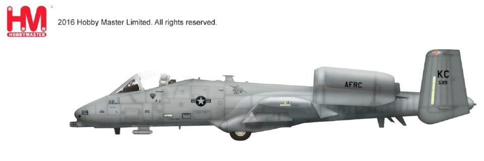 HA1323 Hobbymaster A-10C Thunderbolt II KC/AF90-119, Bagram AFB, Afghanistan, 2014