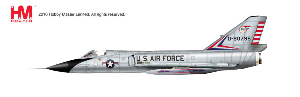 Hobbymaster HA3609 Convair F-106A Delta Dart 0-80795, Air Defence Weapons Center, Tyndall AFB, Florida