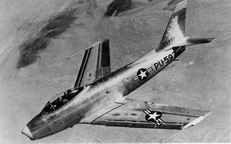 North American XP-86 Sabre 45-59597 