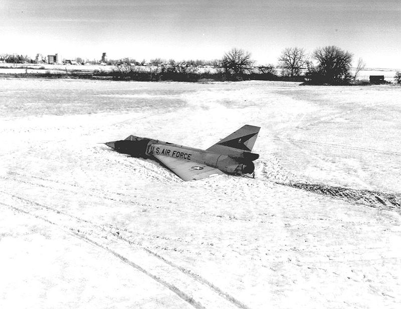 The Cornfield Bomber, pictured here shortly after earning its nickname