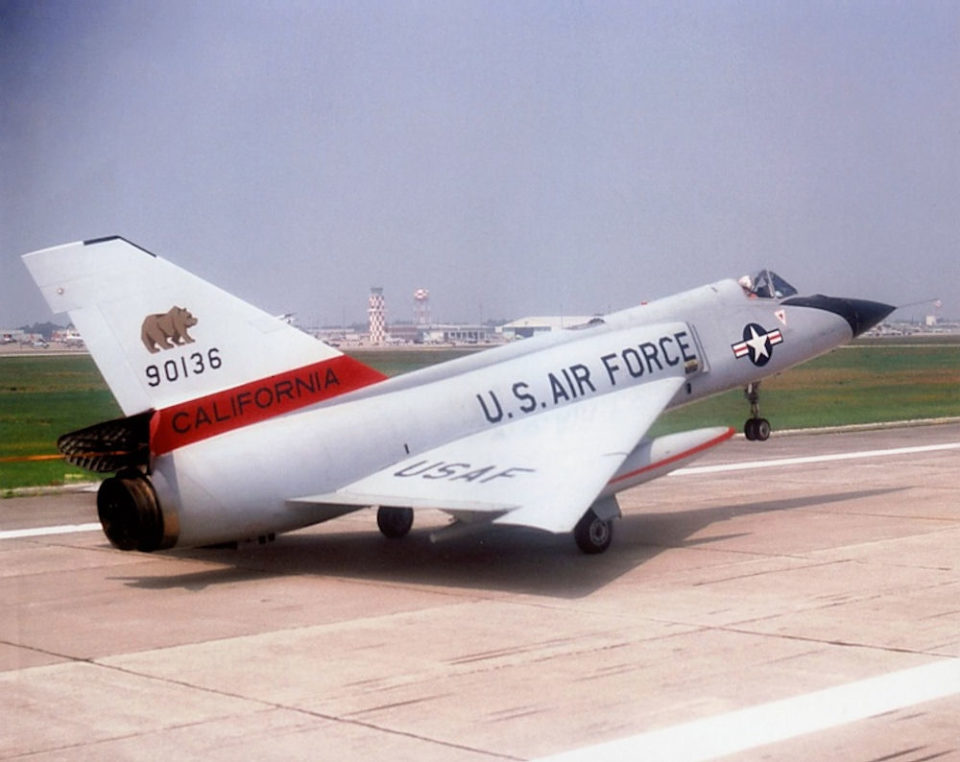 Convair F-106A Delta Dart 80784, 194th FIS, California ANG 