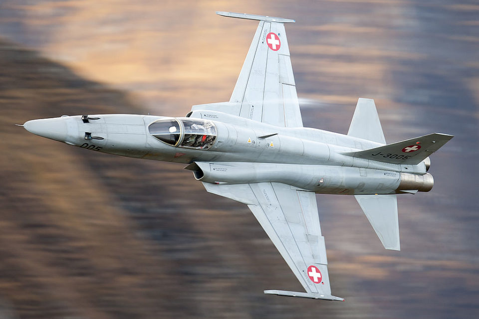 An F-5E of the Swiss Air Force