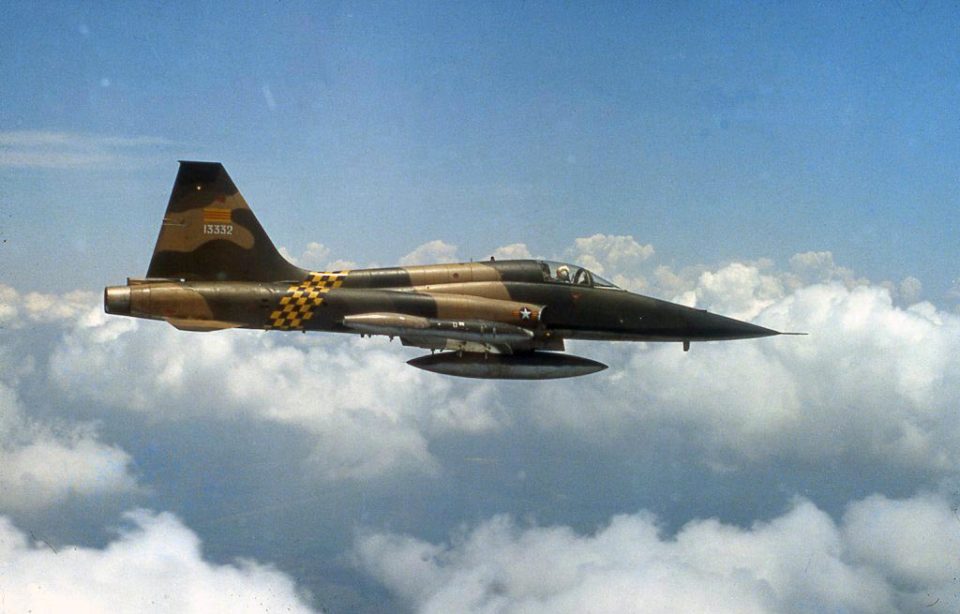 After 6 months and 2,600 sorties, the F-5A proved a success - nine aircraft were lost, but the F-5A was found to be more capable than the F-100.