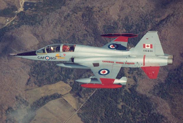 The first Canadair-built CF-5A rolled off the line at Cartierville on February 6th 1968.