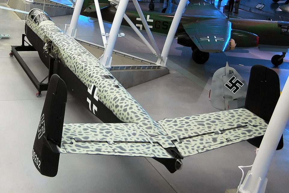 Heinkel He 219 A-2 fuselage preserved at the Steven F. Udvar-Hazy Center