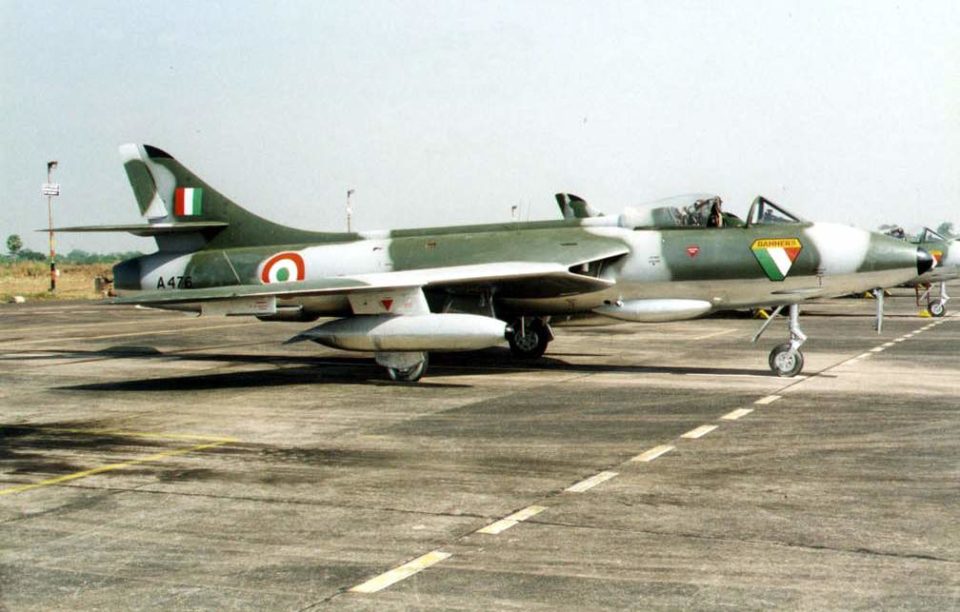 Indian Air Force Hawker Hunter