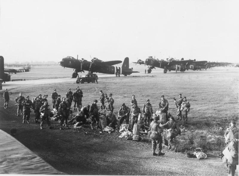 Mk.IV Stirlings of 620 Squadron, RAF during Operation Market Garden in September 1944