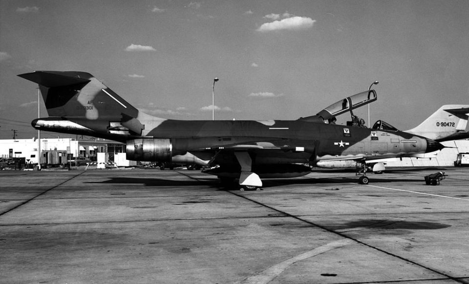 The prototype RF-101B (s/n 57-0301).