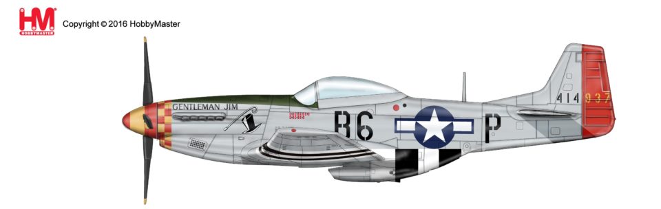 HA7734 Hobbymaster P-51D Mustang “Gentleman Jim” 44-14937, 363rd FS, 357th FG, 1944