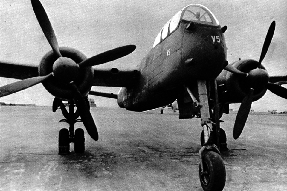 Heinkel He 219 nightfighter versions with 3 and 4 seats in total more than 25 different versions were purposed 