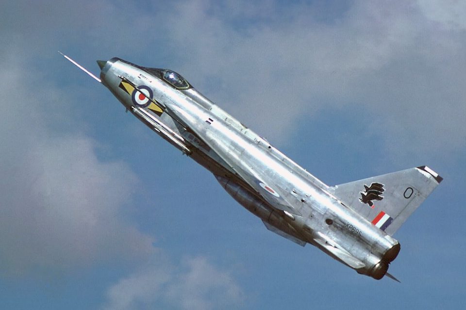 EE Lightning F.3 RAF St. Mawgan 4th August 1973