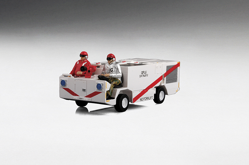 TSMWAC003 True Scale Wings Collection US Navy Fire-Fighting Team & Fire Engine