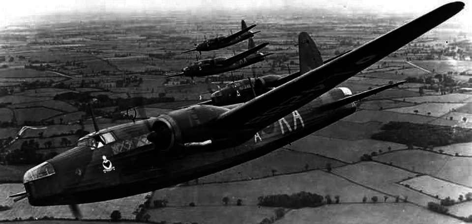 Vickers Wellingtons in formation