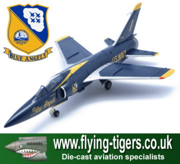 FA728002 Blue Angels Grumman F11F-1 Tiger 'Blue Angels leaders aircraft 1960' - Stunning new Blue Angels release!