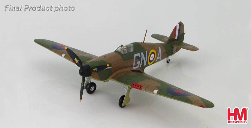 HA8603 Hawker Hurricane Mk.I GN-A, F/L J B Nicolson, 249 Sqn. England 1940