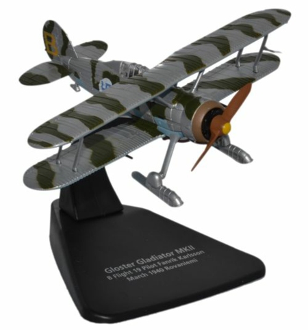 AC056 Gloster Gladiator with Skis Fl 19 Fanrik Karlsson, Rovaniemi 1940