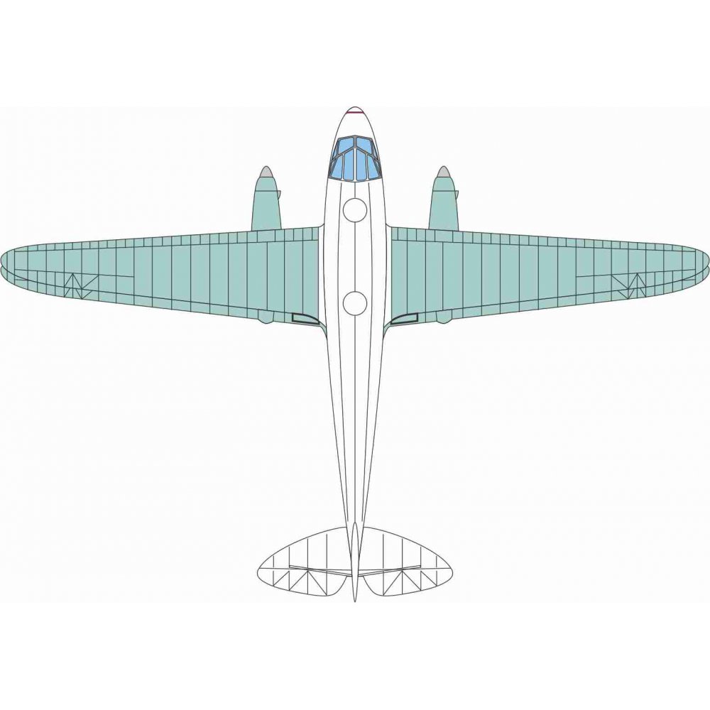 72DR012 DH Dragon Rapide G-AHAG Scillonia Airways£28.99 