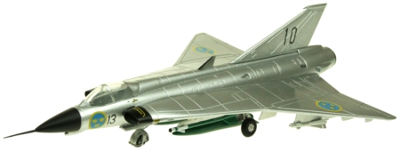 aviation 72 1/72nd scale AV7241004 Saab Draken J35 Metal Scheme